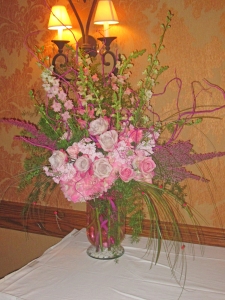 large pink bouquet