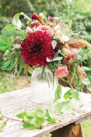 whimsical bridal bouquet